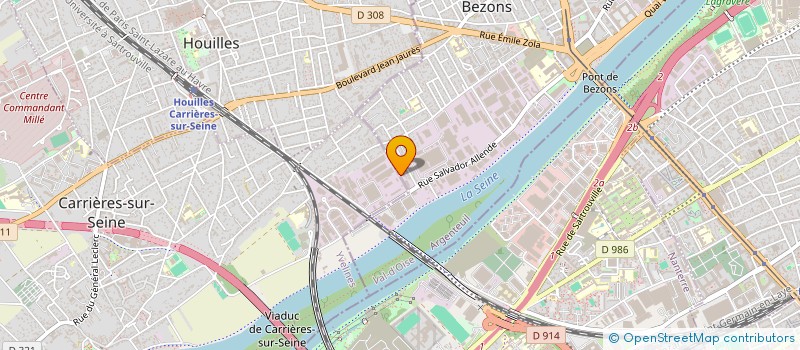 localisation de l'entreprise TITANOX FASTENING TECHNOLOGIES à BEZONS