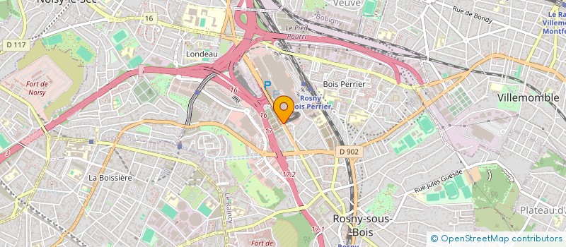 localisation de l'entreprise TITANS IDF à ROSNY-SOUS-BOIS