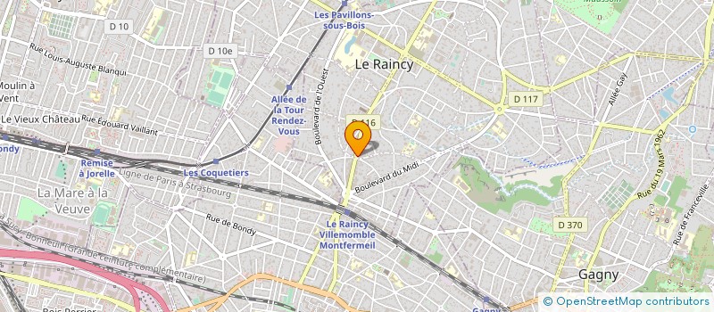 localisation de l'entreprise TITANU ASCENSEURS à MONTGERON