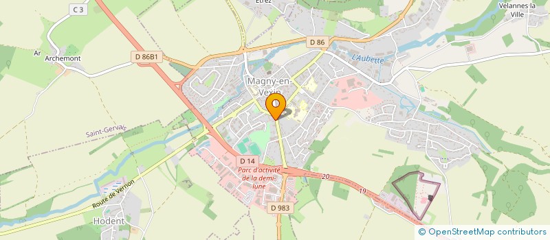 localisation de l'entreprise TITAT  MAGNY-EN-VEXIN