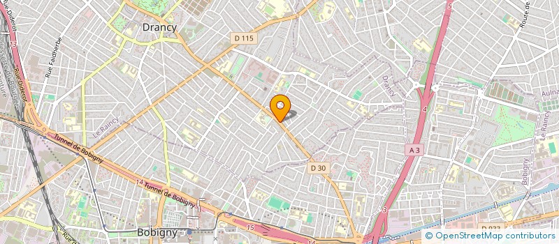 localisation de l'entreprise TITEL  DRANCY