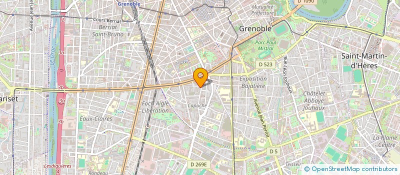 localisation de l'entreprise TITELLE  GRENOBLE