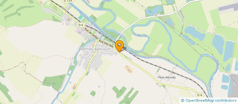 localisation de l'entreprise TITHEMA  REMILLY-AILLICOURT