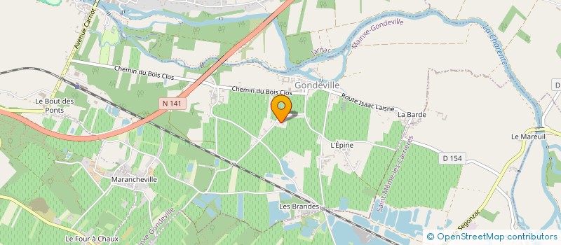 localisation de l'entreprise TITHICANCAR à JARNAC