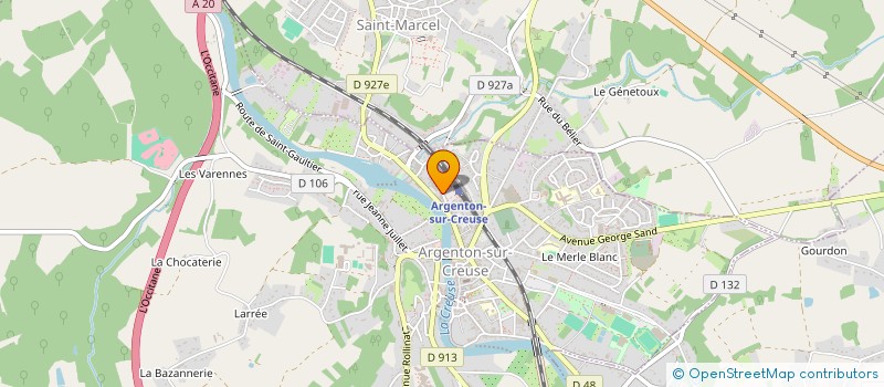 localisation de l'entreprise TITI 49 ET COMPAGNIE à ARGENTON-SUR-CREUSE
