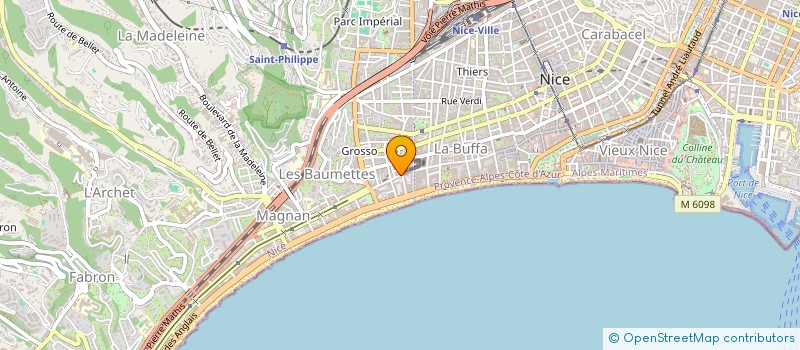 localisation de l'entreprise TITI  NICE