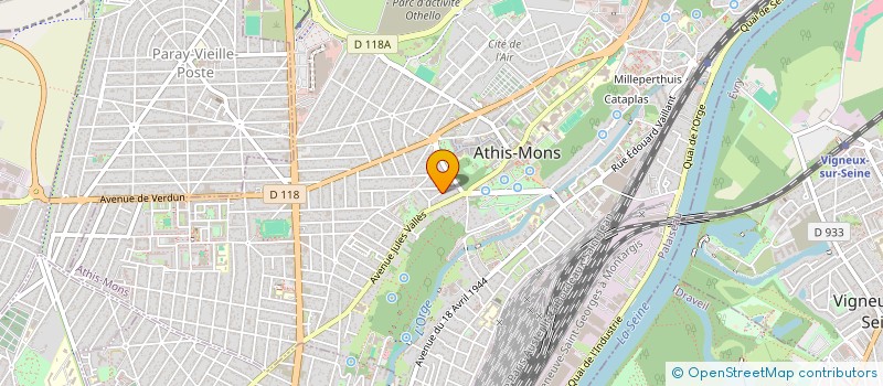 localisation de l'entreprise TITI HORSEPOWER à ATHIS MONS