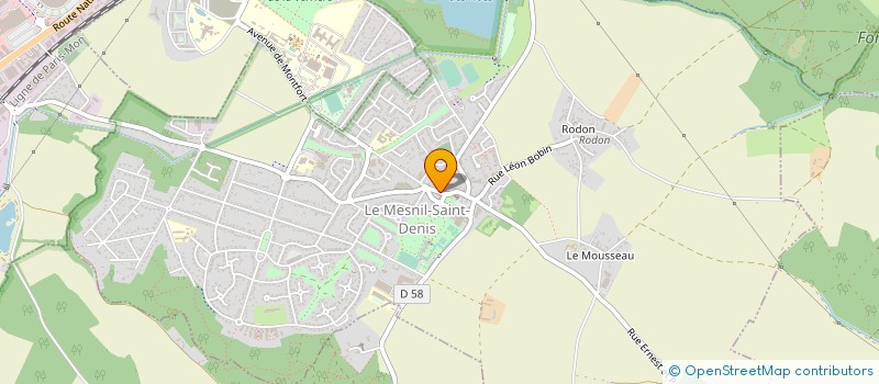 localisation de l'entreprise TITI & LILI  LE MESNIL-SAINT-DENIS