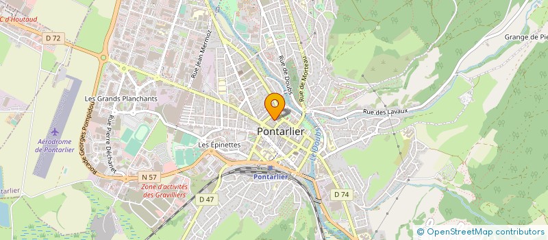 localisation de l'entreprise TITI MAQUETTE à PONTARLIER
