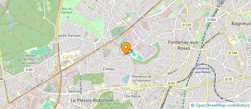 localisation de l'entreprise TITI PARISIEN à LE PLESSIS-ROBINSON