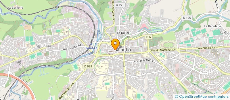 localisation de l'entreprise TITI PIZZA  SAINT-LO