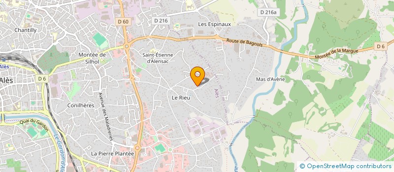 localisation de l'entreprise TITI POMPAGE à ALES