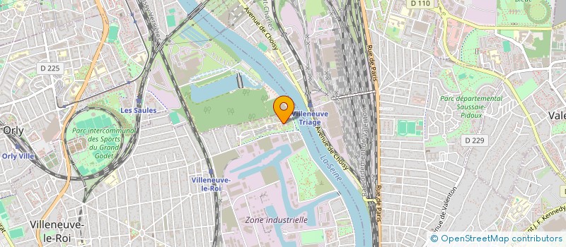 localisation de l'entreprise TITIA à SAINT-MAUR-DES-FOSSES