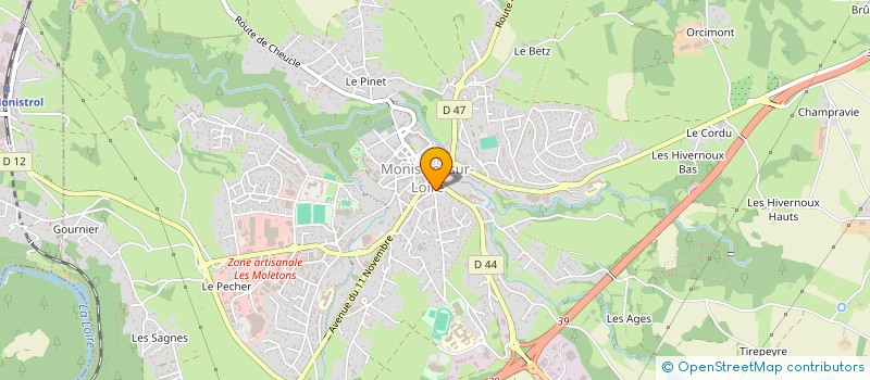 localisation de l'entreprise TITIANGE  MONISTROL-SUR-LOIRE