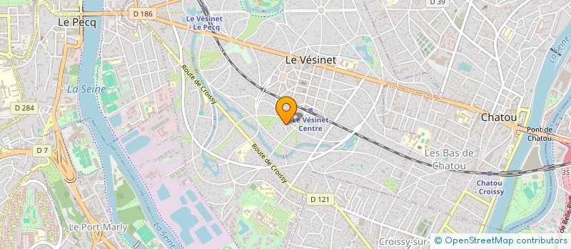 localisation de l'entreprise TITIBATTE  LE VESINET