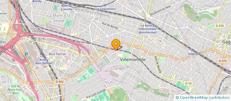 localisation de l'entreprise TITINE à VILLEMOMBLE