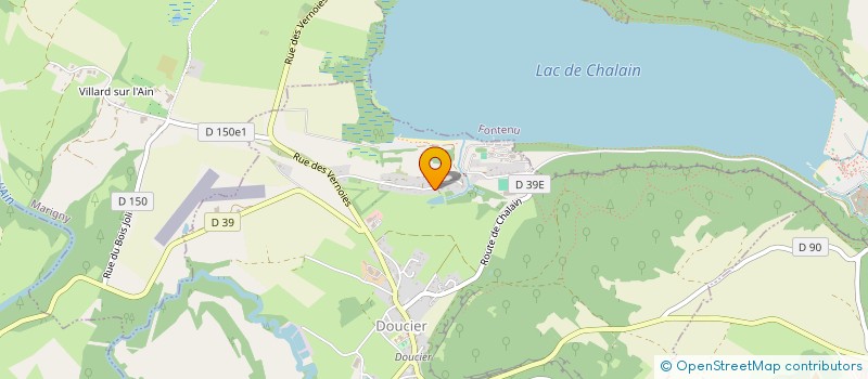 localisation de l'entreprise TITINE & CIE  DOUCIER