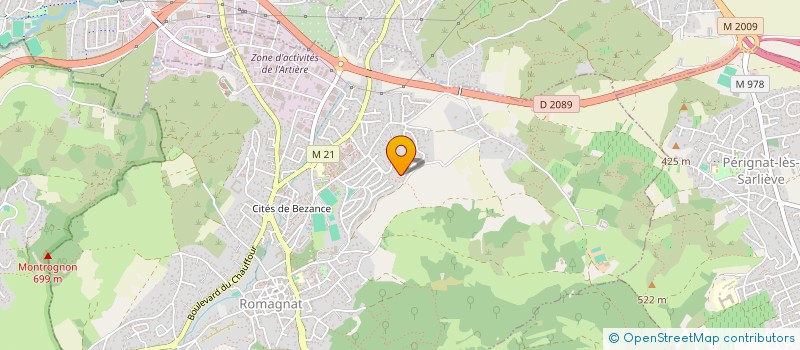 localisation de l'entreprise TITIPIKIYOU  ROMAGNAT