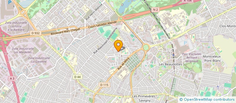 localisation de l'entreprise TITIS ESPACE VERT à AULNAY-SOUS-BOIS