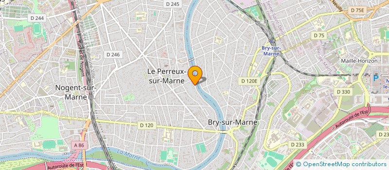 localisation de l'entreprise TITIWAY à LE PERREUX-SUR-MARNE