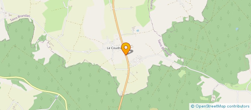 localisation de l'entreprise TITIZEPH  SAINT-BRANDAN