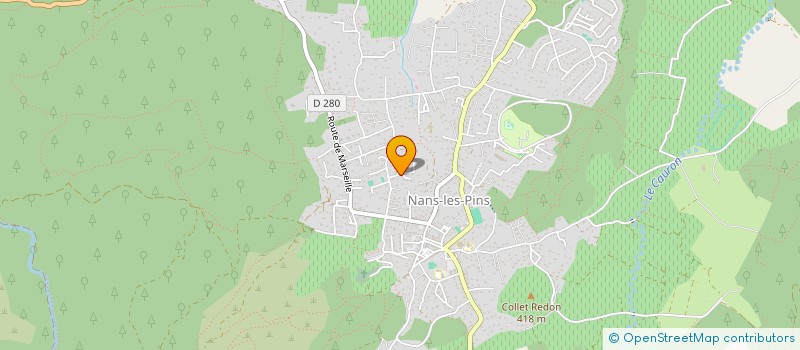 localisation de l'entreprise TITO  NANS-LES-PINS