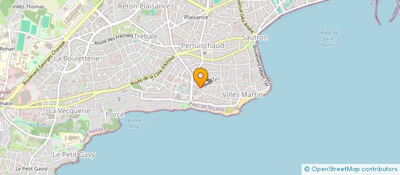 localisation de l'entreprise TITO IMPAKT  SAINT-NAZAIRE