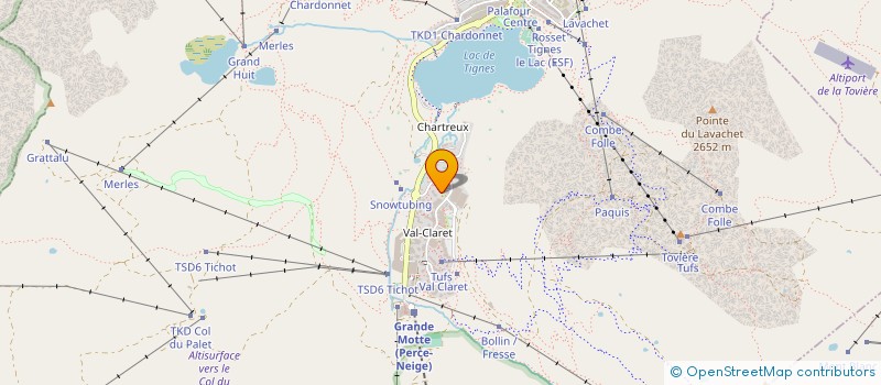 localisation de l'entreprise TITOCHA73  TIGNES