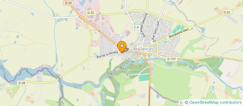 localisation de l'entreprise TITOM  MAULEVRIER