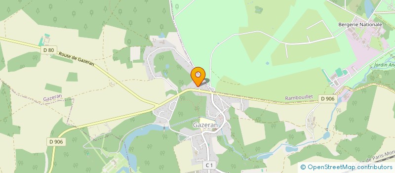 localisation de l'entreprise TITOMAE  GAZERAN