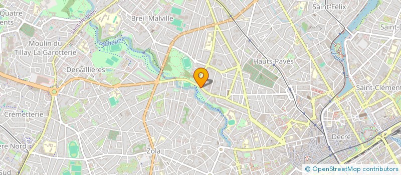 localisation de l'entreprise TITOO COM à NANTES