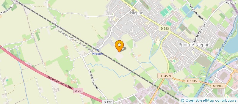 localisation de l'entreprise TITOPOULOS  NIEPPE