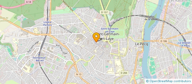 localisation de l'entreprise TITOS à SAINT-GERMAIN-EN-LAYE