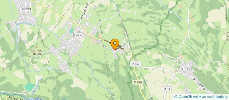 localisation de l'entreprise TITOSE  BUZY