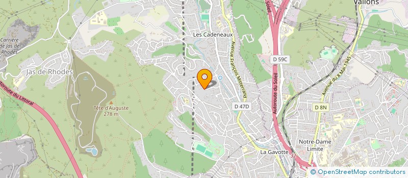 localisation de l'entreprise TITOU à LES PENNES-MIRABEAU