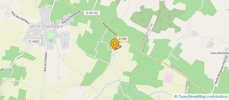 localisation de l'entreprise TITOU  JARNAC-CHAMPAGNE