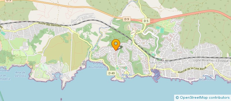 localisation de l'entreprise TITOU  SAUSSET-LES-PINS