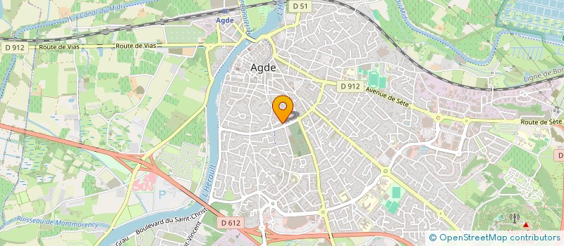 localisation de l'entreprise TITOU  AGDE