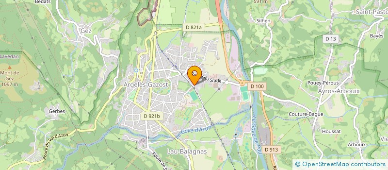 localisation de l'entreprise TITOU  ARGELES-GAZOST