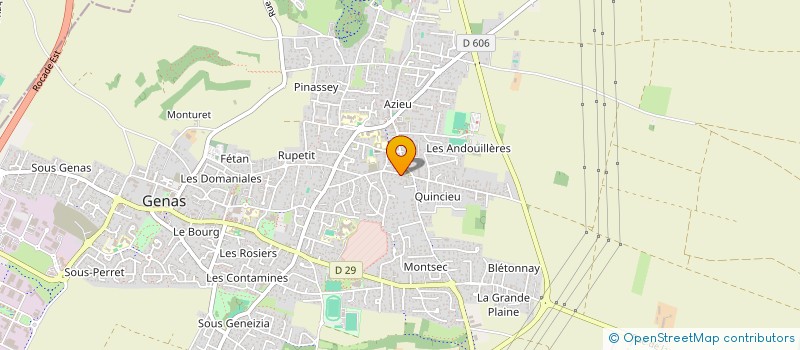 localisation de l'entreprise TITOU HOLDING  GENAS