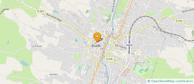 localisation de l'entreprise TITOU'S à AUCH