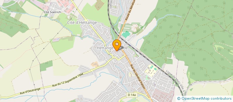 localisation de l'entreprise TITOULOTTE  HETTANGE-GRANDE