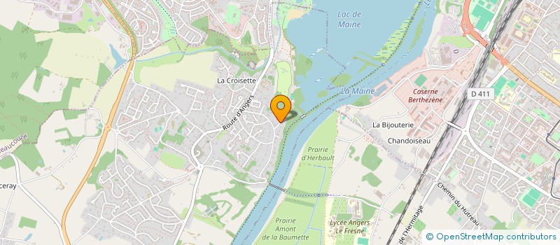 localisation de l'entreprise TITOUN  BOUCHEMAINE