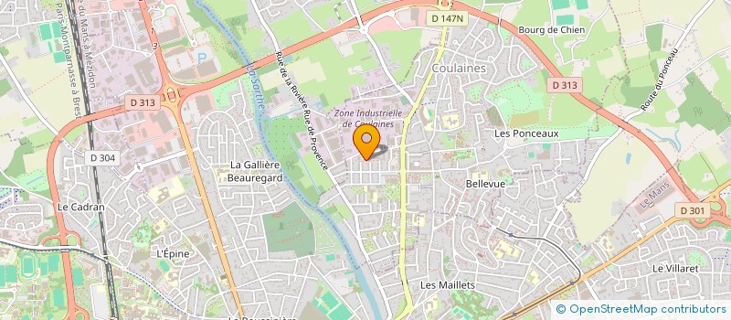 localisation de l'entreprise TITOUNGUI D'AFRIQUE UNI à COULAINES