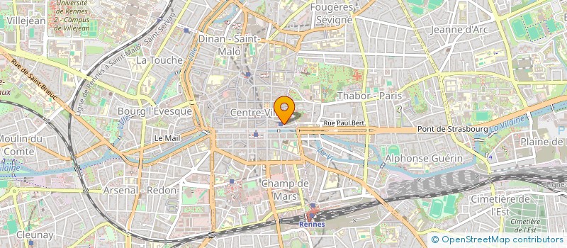 localisation de l'entreprise TITOUR à RENNES
