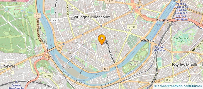 localisation de l'entreprise TITRAL à BOULOGNE BILLANCOURT