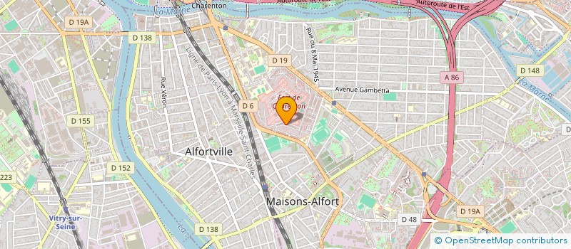 localisation de l'entreprise TITRE DE RECONNAISSANCE DE LA NATION - TRN 94 MAISONS-ALFORT  MAISONS-ALFORT