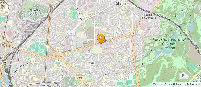 localisation de l'entreprise TITRE EXPRESS SERVICE à STAINS