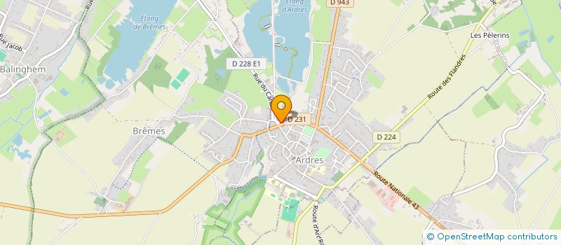 localisation de l'entreprise TITREN à ARDRES