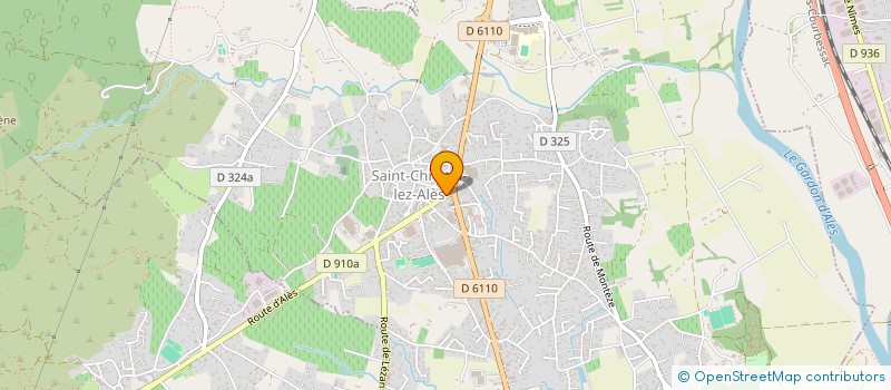 localisation de l'entreprise TITUS LIVRAISON  SAINT-CHRISTOL-LEZ-ALES